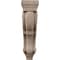 Ekena Millwork 8"W x 9"D x 30"H Large Jumbo Traditional Wood Corbel, Walnut CORW08X09X30TRWA - alternate 4